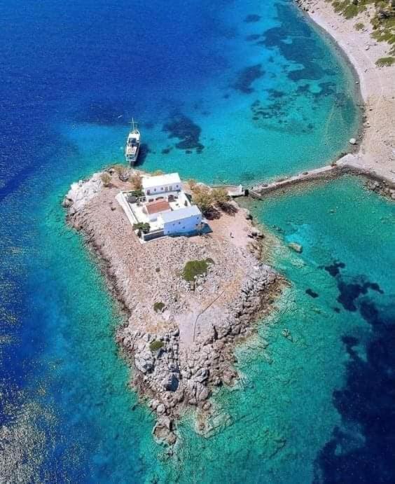 Symi . Villa Calme Luaran gambar